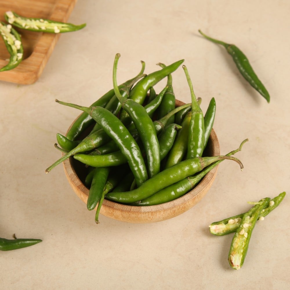 Hari Mirch (Green Chilli) Unpacked
