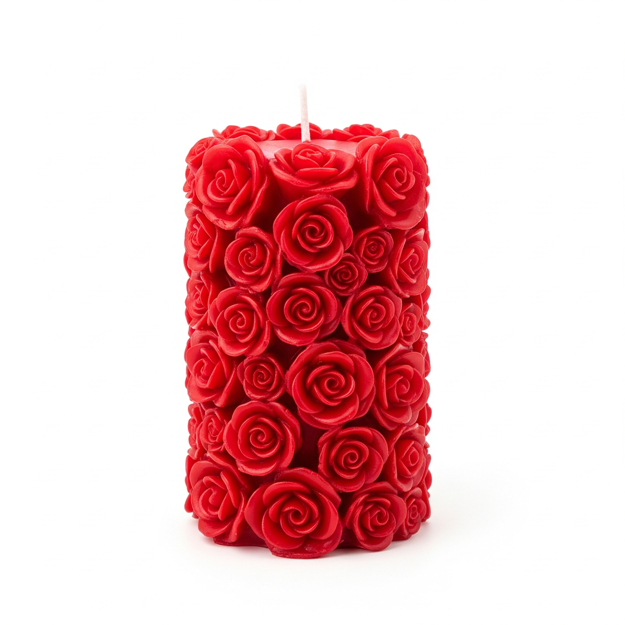 Kartshri Rose Pillar Scented Candle – Love Edition